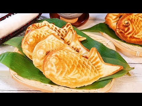 簡単なたい焼きの作り方 cake(Make at home! Easy!)