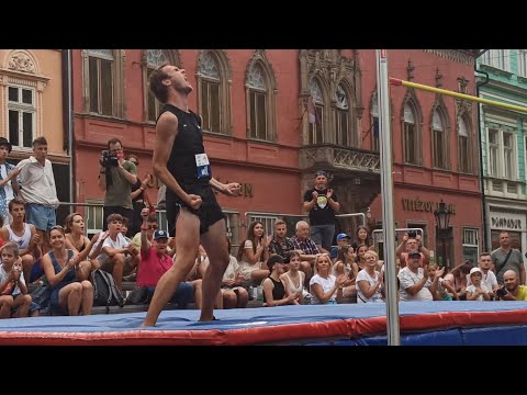Filip Mrčić (CRO) 210 cm 4th Place Street High Jump Košice 2022