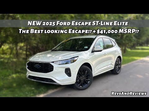 2025 Ford Escape ST-Line Elite Test Drive And Review