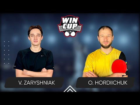 17:00 Vadym Zaryshniak - Oleksandr Hordiichuk 16.09.2024 WinCup Master. TABLE 1