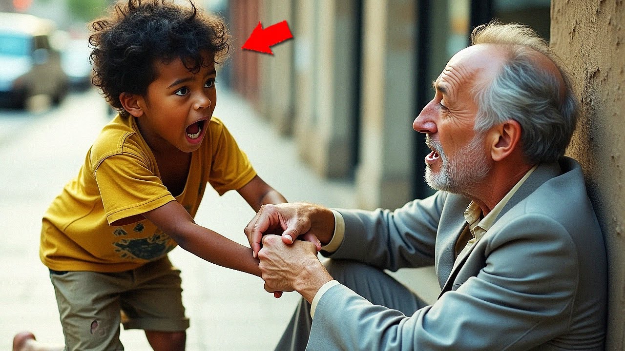 NIÑO DE LA CALLE VE A UN MILLONARIO CAER ENVENENADO… Y LO QUE DESCUBRE CAMBIA TODO