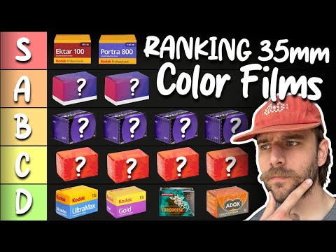 Ranking the BEST Film Stocks! | 35mm Tier List