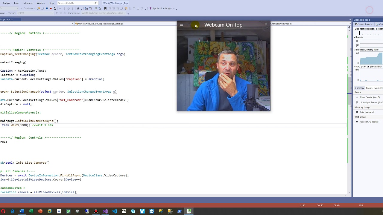 Run Async in Sync Methode in C#