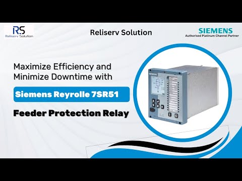 Siemens Reyrolle 7SR51 Protection Relay, Overcurrent And Feeder Protection Relay.