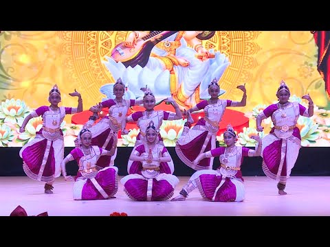 SARASWATI DANCE | VEENA PUSTAKA DHARINI | NRITHYASAMARPAN 2024 | TRIDEVI DANCE DRAMA