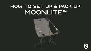 Moonlite Reclining Camp Chair Black Pearl
