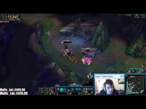 Gross Gore escapes from Lee Sin - League of Legends