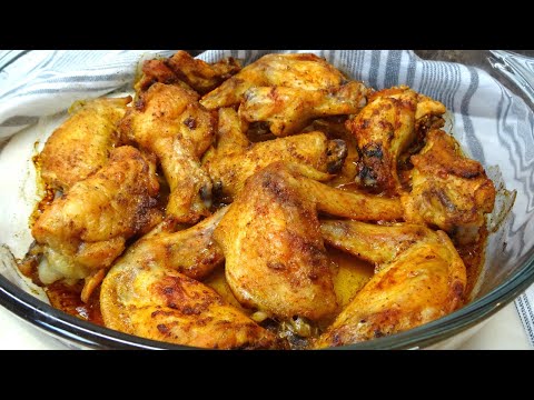 Baked Chicken Wings.