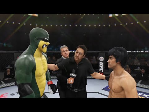 Bruce Lee vs. Rash Battletoad  (EA sports UFC 3)