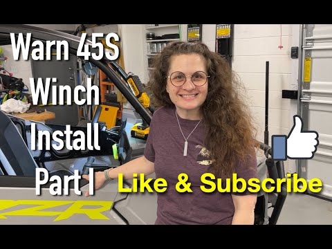 Warn 45 S UTV Install Part I