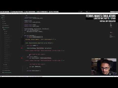 Ferris Makes Emulators Ep.065 - Libretro Impl Part VI