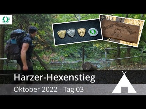 Harzer Hexenstieg 2022 Tag 03 - Schutzhütte bis Thale | Mehrtageswanderung