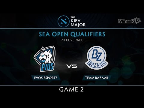 EVOS Esports vs Team Bazaar | Kiev Major Open Qualifier | Finals | Best of 3 | Game 2