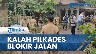 Kalah Pilkades, Cakades di Jember Nekat Blokir Akses Jalan Menuju Pondok Pesantren dan Rumah Warga