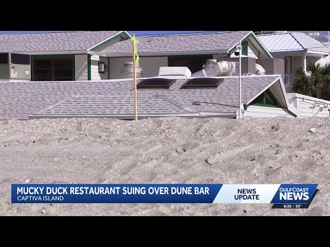 The Mucky Duck files lawsuit against Captiva Erosion Prevention District over artificial dune