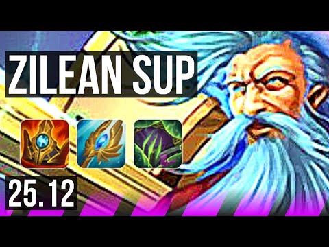 ZILEAN & Zeri vs HEIMERDINGER & Miss Fortune (SUP) | Comeback | NA Master | 25.12