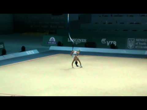 World Championships 2013 Kiev - VEINBERG FILANOVSKY Victoria ISR - Ribbon, Qualification