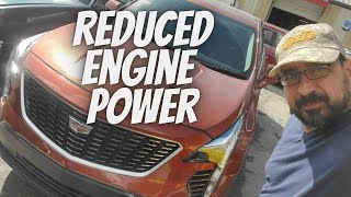 Reduced Engine Power and 3 codes on a 2019 Cadillac XT4