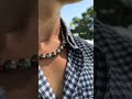Men's Tahitian Black Pearl Necklace