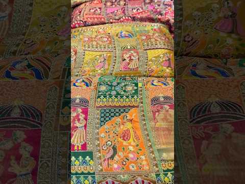 Raja Rani Jacquard ❤️ Silk base printed brocades