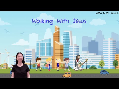 Walking With Jesus | Action Song | Children Christian Song