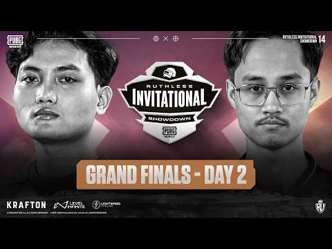 PUBG MOBILE RUTHLESS INVITATIONAL SHOWDOWN S14 GRAND FINALS DAY 2 FT. #BTR #AE #RRQ #BOOM
