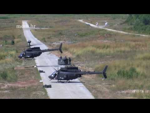 Uspješno provedena bojna gađanja iz helikoptera Kiowa Warrior