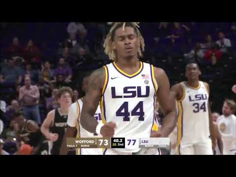 Adam Miller 26 Points, 6 3PM vs Wofford | Full Highlights for LSU 11-28-22