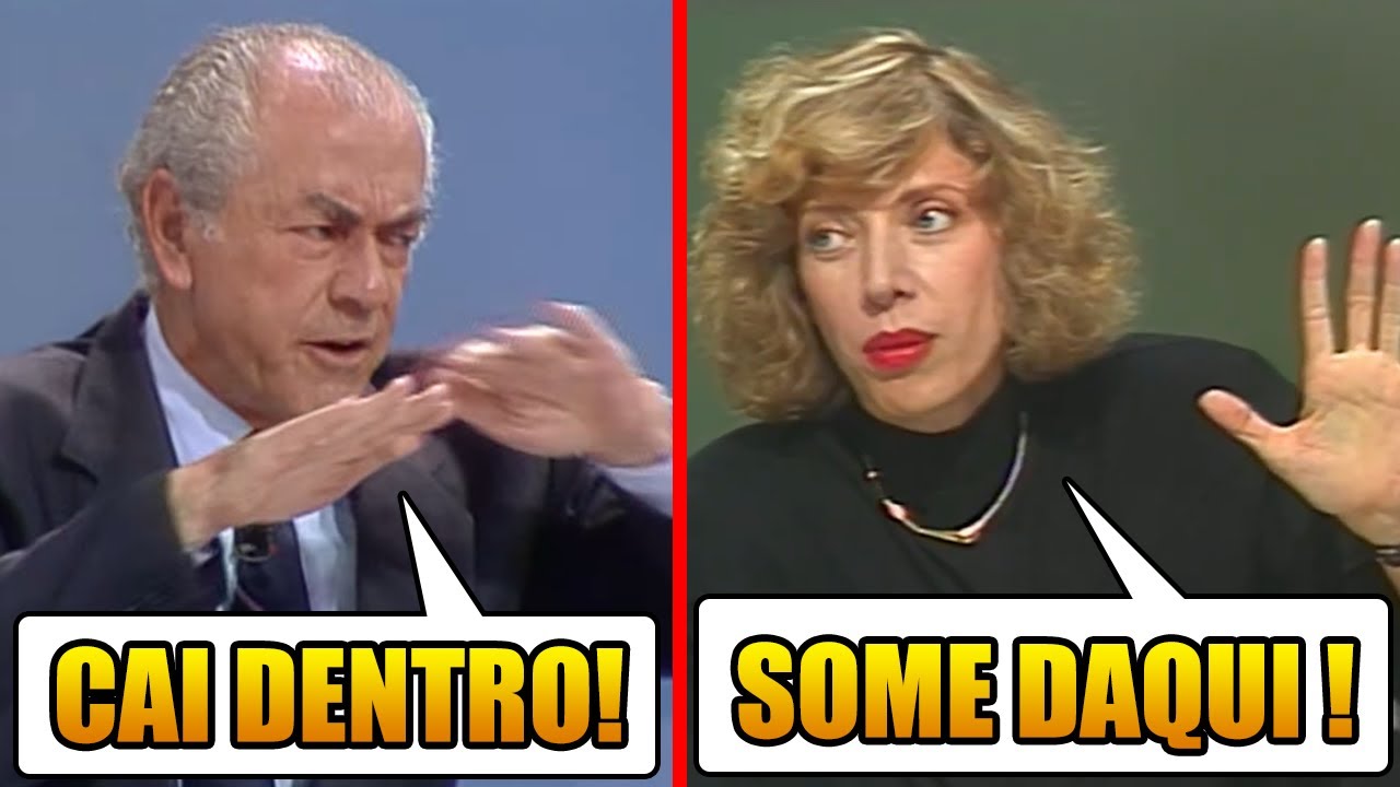 Os Momentos Mais ABSURDOS dos DEBATES nos Anos 80 e 90!