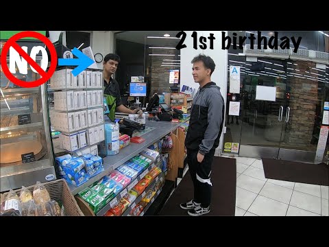 Buying My First Beer *LEGALLY* (21 bitrhday)