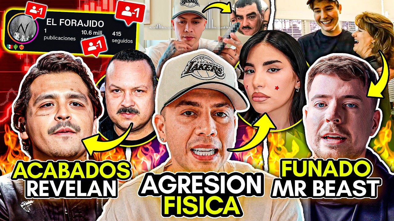 PANTOJA denuncia AGRESIÓN! NODAL ACABADO!? PEPE AGUILAR CANCELA! MRBEAST FUNADO! THEGREFG FURIOSO!