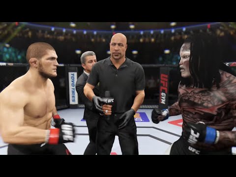 Khabib vs. Mammon - EA Sports UFC 2 - Champion Fight