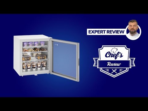 video - Commercial Freezer - 88 L