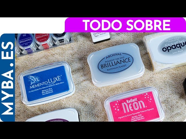 Vídeo relacionado con GifBasg Juego de 8 Almohadillas de Tinta de Colores para Sellos, Tinta Base Agua No Tóxica y Sin Ácidos, Ideal para Huellas de Niños, Scrapbooking, Manualidades y Eventos Creativos