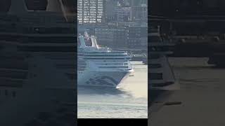Last cruise ship of the season leaves Vancouver, Coral Princess heads to winter in the Caribbean