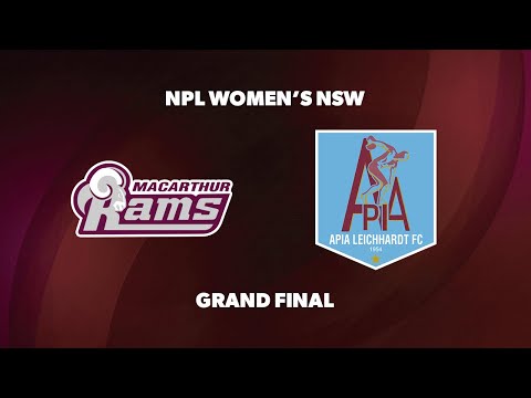 NPL NSW GRAND FINAL - Macarthur Rams Womens FC v APIA Leichhardt FC