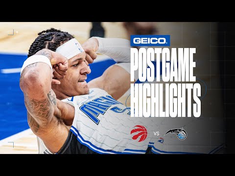 MAGIC WIN! Paolo Banchero and Franz Wagner combined for 57 points 👀 | Raptors vs. Magic Highlights