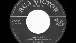 1952 version: Harry Belafonte - Scarlet Ribbons