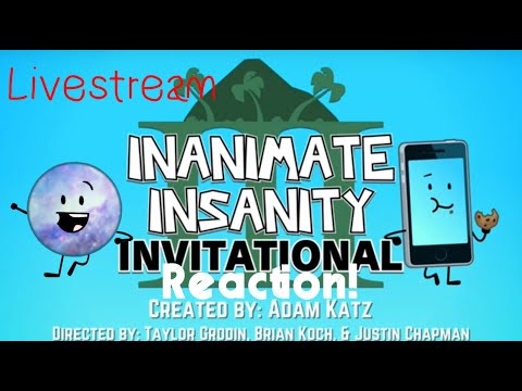Inanimate Insanity Invitational (S3): Ep. 1 - "Stranded in Paradise" Reaction!