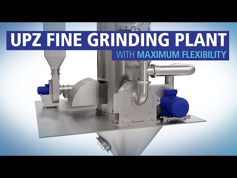 Maximum flexibility with Hosokawa Alpine’s fine impact mill UPZ
