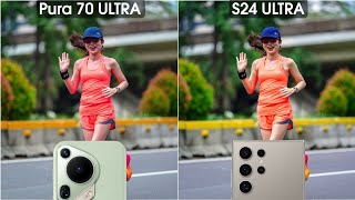 Huawei Pura 70 Ultra vs Samsung Galaxy S24 Ultra Camera Stabilization Test