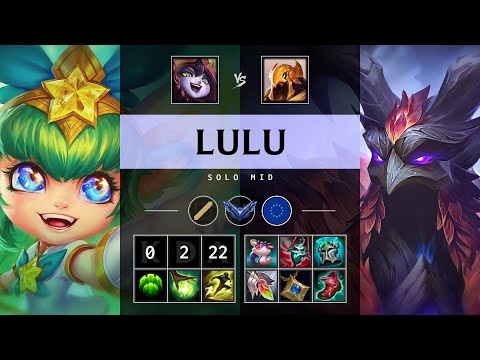 Lulu Mid vs Azir - EUW Diamond Patch 25.06