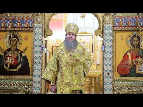 Митрополит Даниил: «Причастие Святых Христовых Таин является для нас живой водой»