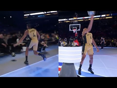 Scottie Barnes is never getting invited back to NBA All Star Weekend 😂