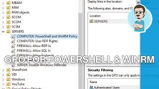 Enable PowerShell and WinRM via GPO!