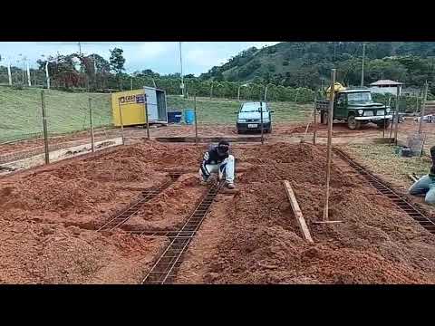 Olha a obra avançando! Casa na roça em Andradas MG