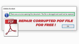 [Fix] There Was An Error Opening This Document | The File Is Damaged And Could Not Be Repaired Error
