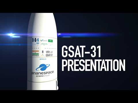 GSAT-31 Ariane 5 VA247 presentation video by Arianespace