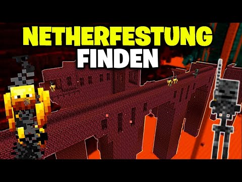 Minecraft 1.21 Netherfestung finden - Netherfestung finden in Minecraft Tutorial