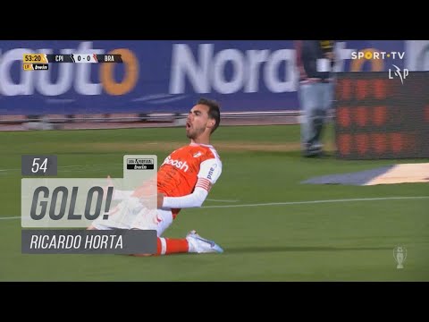 Goal | Golo Ricardo Horta: Casa Pia AC 0-(1) SC Braga (Liga 22/23 #29)
